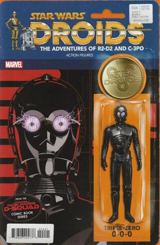 STAR WARS DARK DROIDS D-SQUAD #4 JTC Action Figure Variant Triple Zero