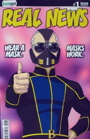 BIDEN'S TITANS #1 Real News Variant