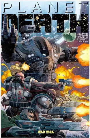 PLANET DEATH #0 Cover A Giorello Variant