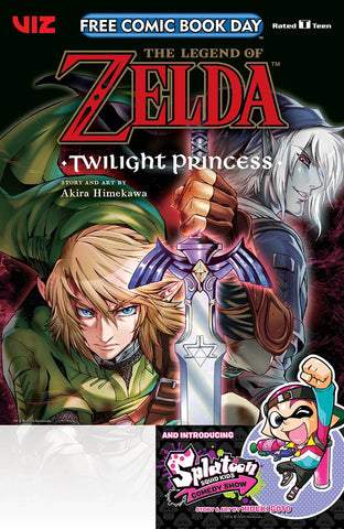 FCBD 2020 LEGEND ZELDA TWILIGHT PRINCESS AND SPLATOON SQUID KIDS