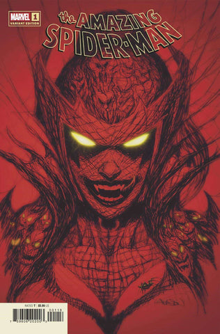 AMAZING SPIDER-MAN #1 Gleason Webhead Variant