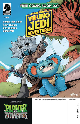 FCBD 2024 STAR WARS YOUNG JEDI ADVENTURES & PLANTS VS ZOMBIES