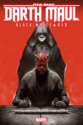 STAR WARS DARTH MAUL BLACK WHITE & RED #1 Harvey Variant