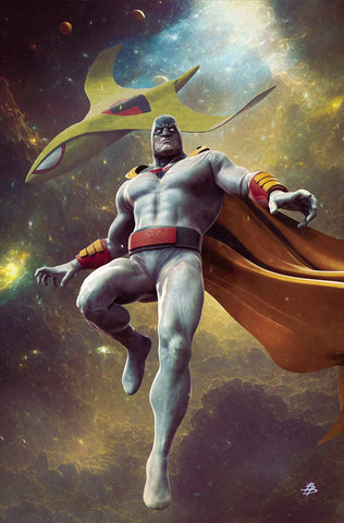 SPACE GHOST #1 Cover M 1:15 Barends Foil Virgin Variant