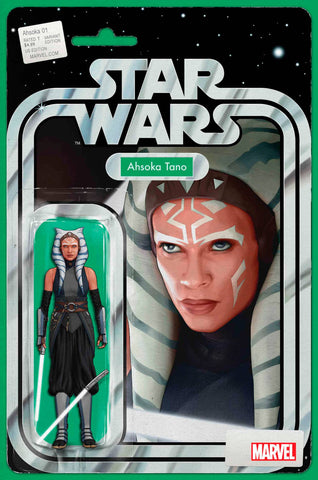 STAR WARS AHSOKA #1 JTC Action Figure Variant Comic Book