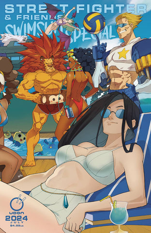 2024 STREET FIGHTER & FRIENDS SWIMSUIT SPECIAL #1 1:5 VARIANT
