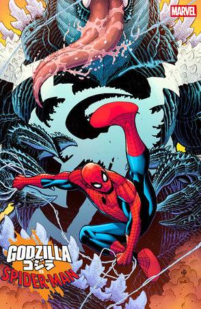 GODZILLA VS SPIDER-MAN #1 Bradshaw Venomized Godzilla Variant