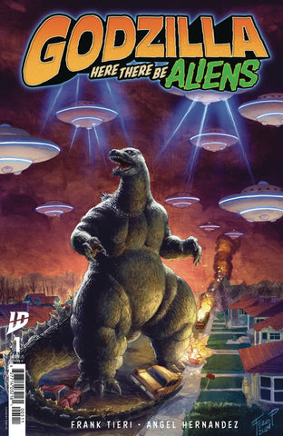 GODZILLA HERE THERE BE ALIENS #1 Pe Variant