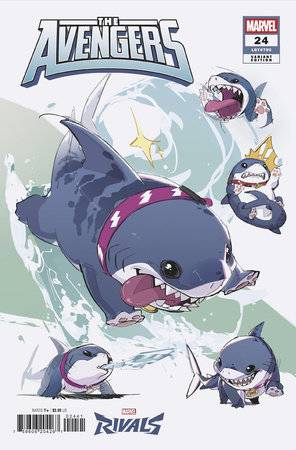 AVENGERS #24 Netease Marvel Rivals Jeff the Landshark Variant