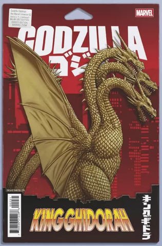 GODZILLA DESTROYS THE MARVEL UNIVERSE #2 JTC Action Figure Variant Comic Book