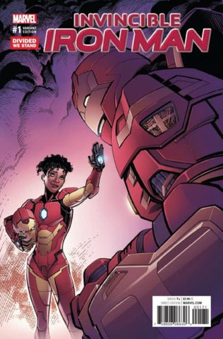 Invincible Iron Man #1 Riri Raney Variant