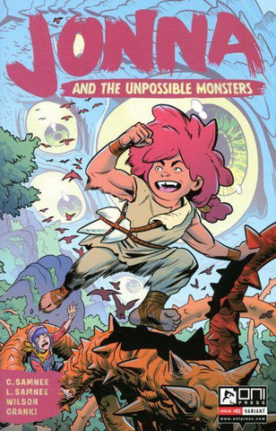 Benjamin Dewey Promo Cover for Jonna and the Unpossible Monsters