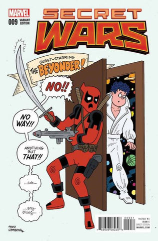 Secret Wars #9 Hembeck Varaint
