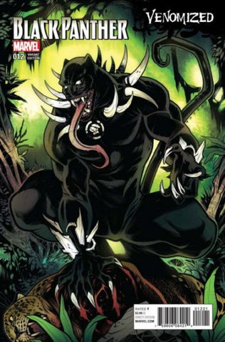 Black Panther (2016) #12 Torque Venomized Variant