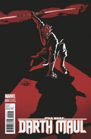 Darth Maul #4 Charretier 1:25 Variant