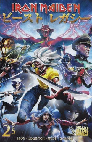 Iron Maiden: Legacy Of The Beast #2 - The Comic Book Vault