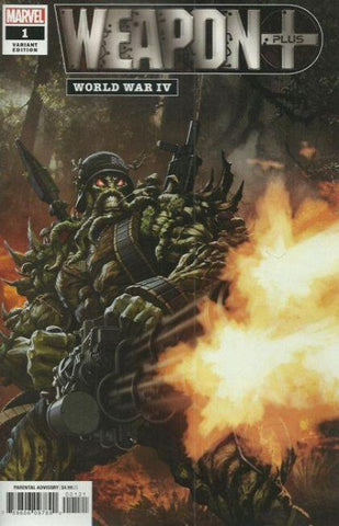 Weapon Plus: World War IV #1 Skan Variant