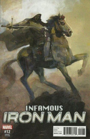 Infamous Iron Man #12 Maleev Variant