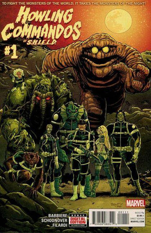 Howling Commandos of S.H.I.E.L.D. #1 - The Comic Book Vault