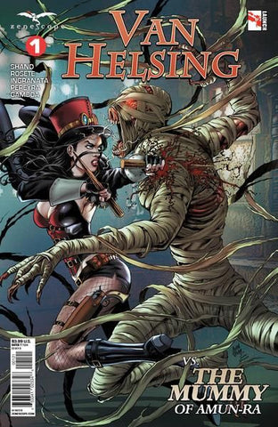 Grimm Fairy Tales: Van Helsing vs The Mummy of Amun Ra #1