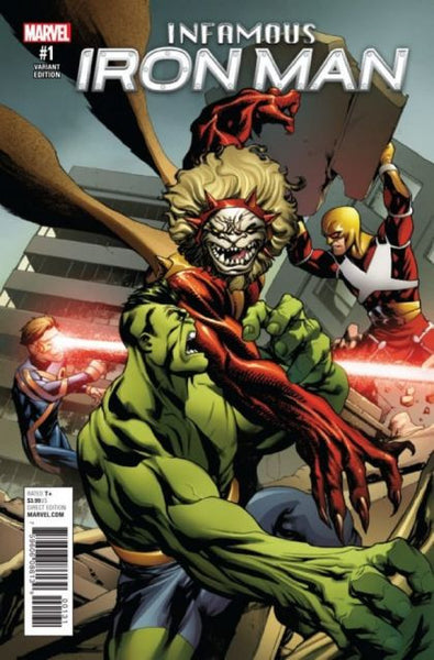 INFAMOUS IRON MAN #1 アメコミリーフ Infamous Iron Man (2016) #1 | Comic Issues | Marvel