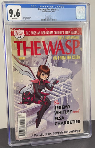 Unstoppable Wasp #2 Fleecs Variant CGC 9.6