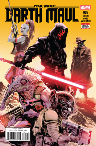 Darth Maul #3 Cad Bane Marvel Comics