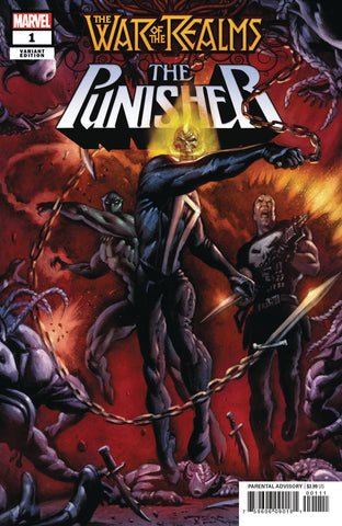 War of the Realms: Punisher #1 1:50 Texeira Variant