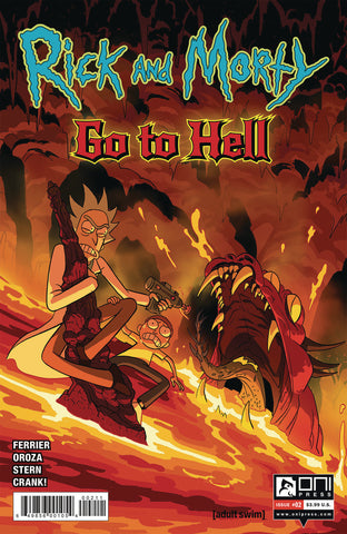 RICK AND MORTY GO TO HELL #2 Oroza Variant