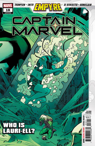 CAPTAIN MARVEL #18 2ND PRINT