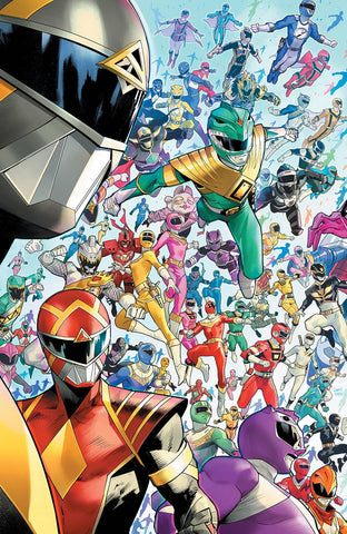 MIGHTY MORPHIN #1 10 COPY MORA VARIANT