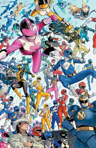 POWER RANGERS #1 10 COPY MORA VARIANT