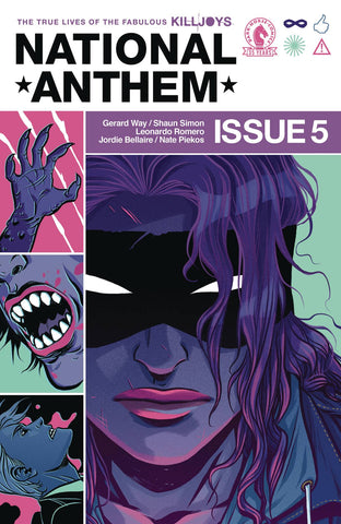 TRUE LIVES FABULOUS KILLJOYS NATIONAL ANTHEM #5 Cloonan Variant