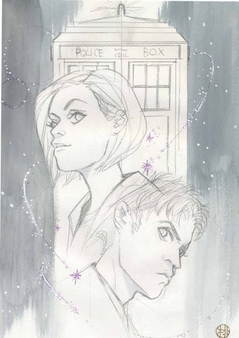 DOCTOR WHO COMICS #2 FOC PEACH MOMOKO SKETCH