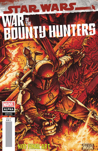STAR WARS WAR BOUNTY HUNTERS ALPHA #1 CRIMSON VARIANT