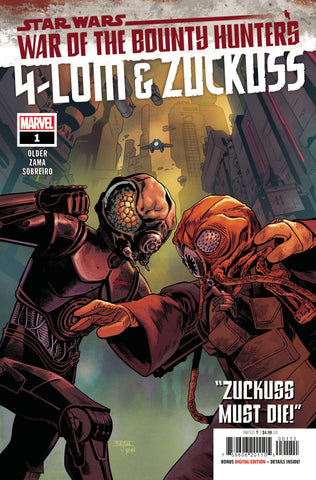 STAR WARS WAR OF THE BOUNTY HUNTERS 4-LOM ZUCKUSS #1