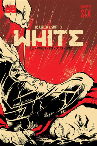 WHITE #6 BLACK MASK