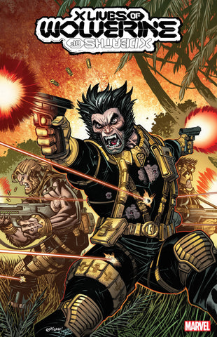 X LIVES OF WOLVERINE #1 LIVES OF WOLVERINE MCGUINNESS VARIANT