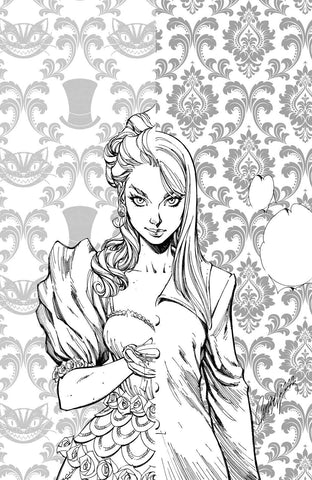 ALICE EVER AFTER #1 J. Scott Campbell Sketch