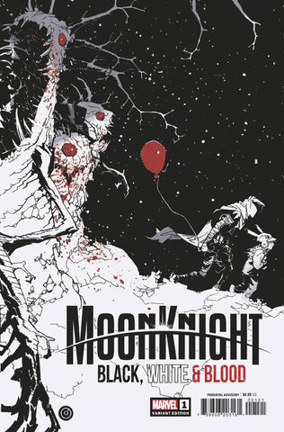 MOON KNIGHT BLACK WHITE BLOOD #1