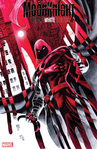 MOON KNIGHT BLACK WHITE BLOOD #2 Weaver Variant