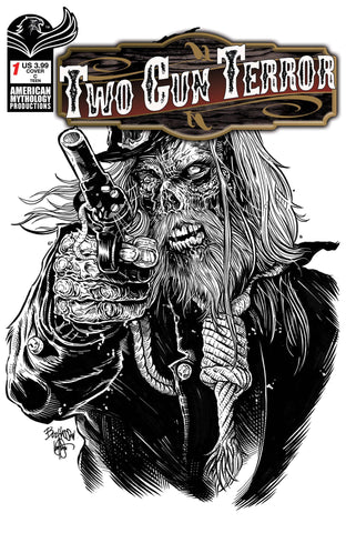 TWO GUN TERROR #1 Hasson Variant