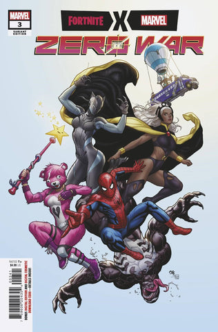 FORTNITE X MARVEL ZERO WAR #3 1:25 Cho Variant