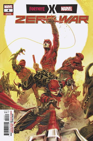 FORTNITE X MARVEL ZERO WAR #4 1:25 Ngu Variant