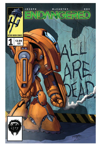 ENDANGERED #1 Transformer Homage Variant