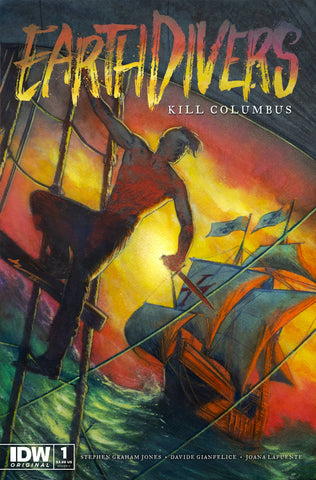 EARTHDIVERS #1 Campbell Variant