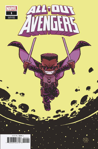 ALL-OUT AVENGERS #1 Young Variant