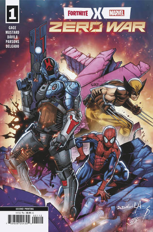 FORTNITE X MARVEL ZERO WAR #1 2nd Print