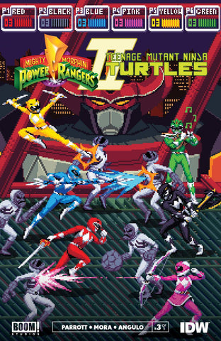 MMPR TMNT II #3 Video Game Variant