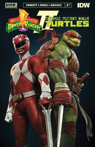 MMPR TMNT II #1 2nd Print Grassetti Variant